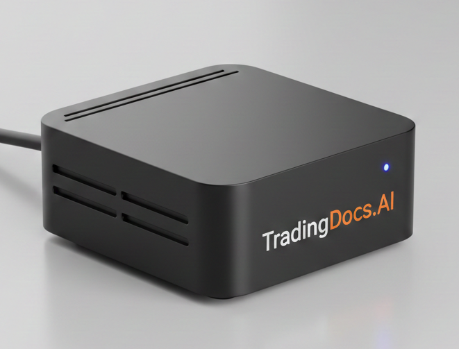 TradingDocs.AI Vault - On-Premise AI Appliance
